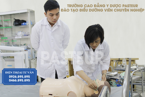 Trường Cao đẳng Y Dược Pasteur đào tạo Điều dưỡng viên chuyên nghiệp