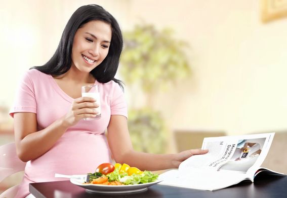 Bỏ túi chế độ ăn uống khoa học cho mẹ bầu
